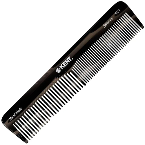 Miniatura 8 de Kent 16T-16TG Peine de dientes finos y dientes anchos para aseo diario, peine de peinado hecho a mano para todo tipo de cabello, peines para peinar