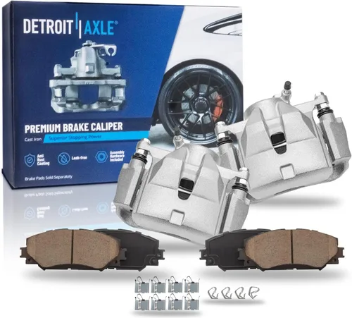 Miniatura 24 de Detroit Axle - Zapatas de freno traseras para Buick Rendezvous Chevy S10 SS Blazer Cadillac CTS STS SRX XLR GMC Sonoma Jimmy Pontiac G8 Montana