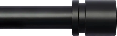Miniatura 19 de Byondeth - Cortineros para ventanas de 16 a 88 pulgadas, longitud ajustable, 1 pulgada de diámetro, cortinero con remates de aluminio, níquel Níquel