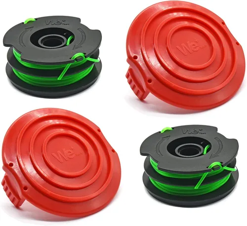 DF-080 - Carretes de recortadora de doble línea de 0.080 pulgadas, repuesto para Black & Decker GH1000, GH1100, GH2000 | Grado profesional por
