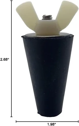 Miniatura 4 de #1-5 Tapón Universal de Goma de Invierno para Orificios de 1/2 Pulgada a 1 Pulgada - Variedad Cónica Multiusos LHTP15 (1)