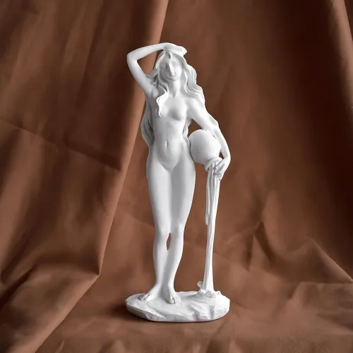 Miniatura 7 de Estatua de cerámica de la diosa Venus, estatuas de diosa femenina, figuras de mitología griega romana para sala de estar, dormitorio, estudio