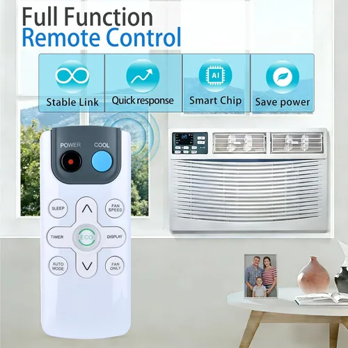 Miniatura 3 de ZWP GYKQ-71E Control remoto de aire acondicionado de ventana
