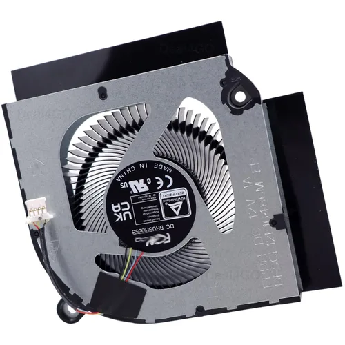 Miniatura 3 de Deal4GO Ventilador de refrigeración de CPU de 12V 23.QLZN2.001 23.QFJN2.001 Reemplazo para Acer Nitro 5 AN515-58 AN517-55 AN515-46 AN517-42