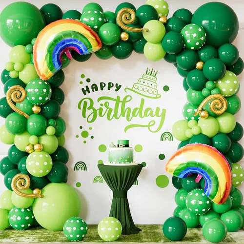 Miniatura 16 de Kit de arco de guirnalda de globos de Halloween, 116 piezas de arco de globos naranja y negro blanco, globos de papel de aluminio con estrella