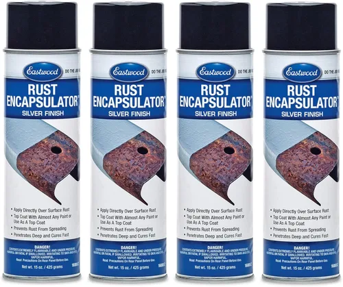Miniatura 16 de Eastwood Spray para eliminar óxido con acabado mate texturizado Aerosol previene la corrosión del óxido, fórmula fortificada con epoxi y baja