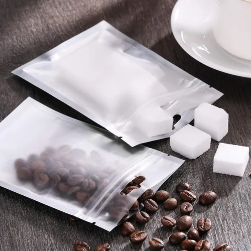 Miniatura 6 de 200 piezas de bolsas Mylar Zip Lock. Bolsas de papel de aluminio, plano metálico Mylar Foil plano, bolsas ZipLock de almacenamiento de alimentos.