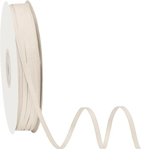 Miniatura 36 de Cinta blanca de grogrén de 1-1/2 pulgadas x 50 yardas para envolver regalos, muy adecuada para decoración de bodas, ramos, manualidades, costura