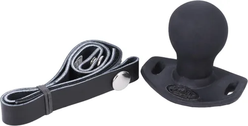 Miniatura 5 de Tantus Juguetes sexuales y adultos para principiantes, 100% silicona firme ultra premium, bola de boca transpirable BDSM para juegos sexuales de Rojo