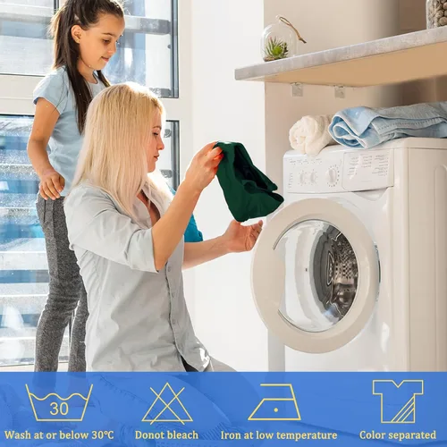 Miniatura 6 de Paquete de 4 delantales de chef, delantal ajustable con 2 bolsillos, delantal unisex personalizado para cocinar, cocina, restaurante Verde