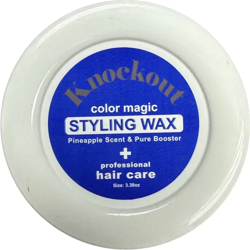 Miniatura 13 de Knockout Color Magic Hair Styling Wax (01 Charcoal)