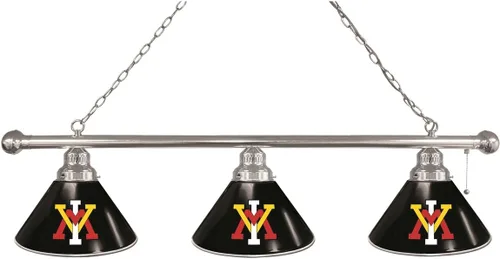Miniatura 7 de HBS Virginia Military Institute 3 Shade Billiard Light by The Holland Bar Stool Co.
