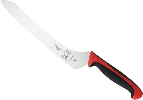 Miniatura 70 de Mercer Culinary - M23210WBH Mercer Culinary Millennia - Cuchillo para pan con borde ondulado de 10 pulgadas de ancho, color blanco