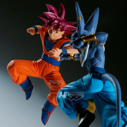 Miniatura 7 de Banpresto - Dragon Ball Super - Super Saiyan God Son Goku (vs Beerus), Figura Match Makers