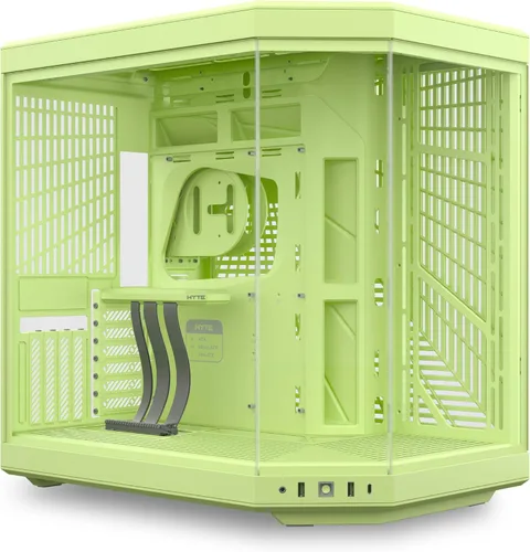 Miniatura 16 de HYTE Y70 - Caja ATX de torre intermedia Touch Infinite de doble cámara con estética moderna y pantalla táctil LCD de 2.5K integrada, color negro