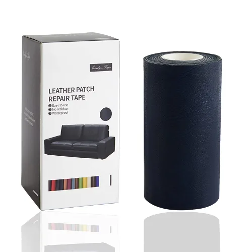 Miniatura 18 de Cindy's Tape Cinta de cuero adhesiva impermeable para reparaciones de 3 x 60 pulgadas para sofás, asientos de automóvil, bolsas, muebles, asiento