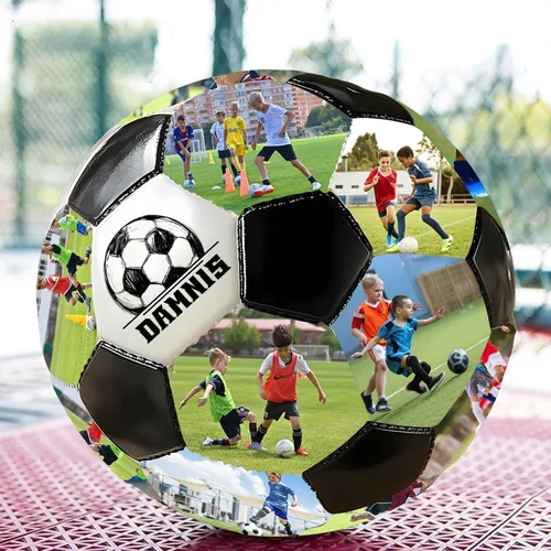 Miniatura 2 de Balón de fútbol personalizado con foto, pelota de fútbol personalizada con nombre, regalos de fútbol para hijo, hija, novio, aficionado al fútbol