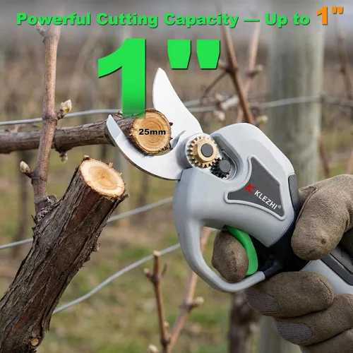 Miniatura 4 de Electric Pruning Shears 1inch Cutting Diameter, 16.8V Professional Cordless Battery Powered Tree Branch Pruner with 2000mAh Batteries for Branch