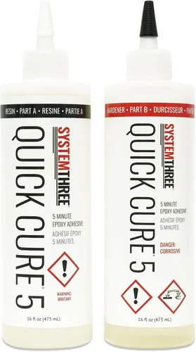 Miniatura 2 de Adhesivo epoxi System Three Quick Cure 5, kit de 1 pinta