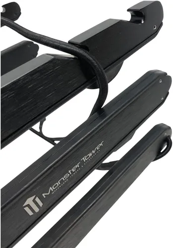 Miniatura 5 de Monster Tower Estante para wakeboard – liberación rápida, ajuste universal para torres de wakeboard, rotación de 360 grados, parachoques de goma