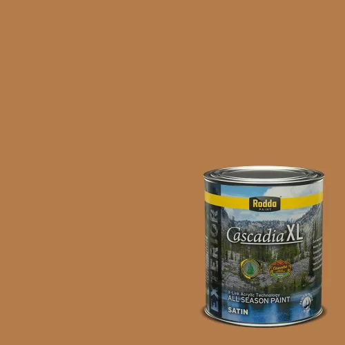 Miniatura 283 de Rodda Paint CASCADIA ZERO - Pintura plana e imprimación para interiores en uno, cuarto de galón, crema de ballet