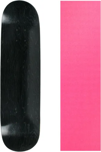 Miniatura 16 de Skateboard Deck Pro 7-Ply Arce canadiense TINTADO NEGRO con Griptape