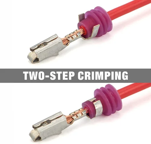 Miniatura 6 de iCrimp Weather-Pack/Metri-Pack Herramienta de prensado, 20-14 AWG para terminales sellados y sin sellar Delphi Packard