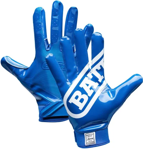 Miniatura 13 de Battle Guantes de fútbol con receptor ancho de doble amenaza, agarre ultra adherente, ajuste de compresión