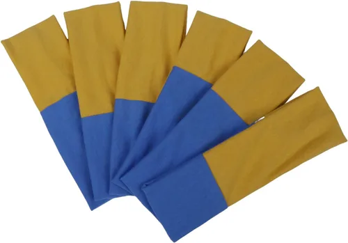 Miniatura 10 de Diademas para el pelo, bandas de ejercicio de algodón, suaves y elásticas, color sólido