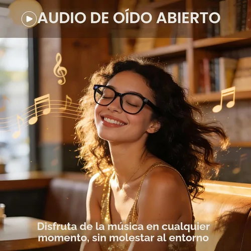 Miniatura 5 de Lentes inteligentes AI con cámara, gafas de cámara HD de 8 MP para hombres, gafas de grabación AI con asistente de voz, audio de oído abierto