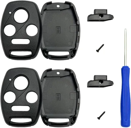 Miniatura 9 de Funda de Reemplazo para Llavero de Entrada sin Llaves, Compatible con Honda Accord/Civic EX/Pilot/CR-V (Negro)