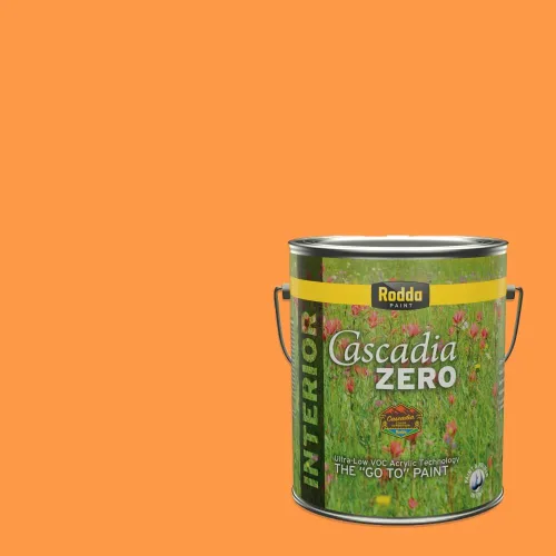 Miniatura 91 de Rodda Paint CASCADIA ZERO - Pintura plana e imprimación para interiores en uno, cuarto de galón, crema de ballet