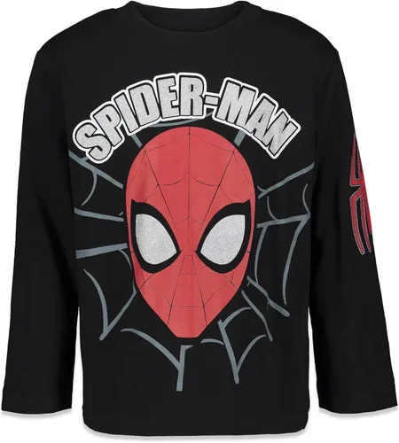 Miniatura 5 de Marvel Paquete de 2 camisetas gráficas de manga larga de Avengers Spider-Man
