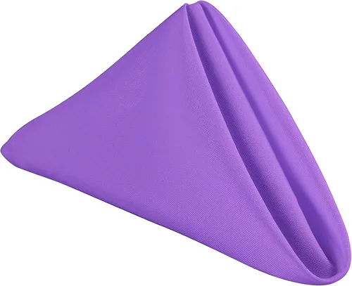 Miniatura 41 de GEFEII Servilletas de tela de poliéster sólido de 18 x 18 pulgadas para cocina, mantel rectangular cuadrado redondo para bodas, fiestas