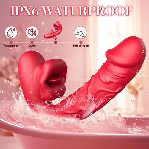 Miniatura 7 de Vibrador de punto G juguetes sexuales para mujeres - Juguetes sexuales para mujeres adultas con 10 modos de aleteo, vibración y lamido, juguete