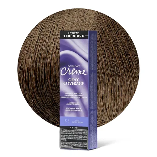 Miniatura 21 de L'Oréal Technique Excellence Crème Permanent Hair Color Long-Lasting Hair Dye Rich Formula with No-Drip Application Superb Gray Coverage For