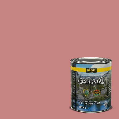 Miniatura 182 de Rodda Paint CASCADIA ZERO - Pintura satinada e imprimación para interiores en uno, 1 galón, Lady Flower Flor de señora