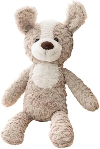 Miniatura 10 de GUDVES Juguete de peluche de animal del bosque, peluche suave de 15 pulgadas, conejo, oso, perro, unicornio, elefante, juguete de peluche