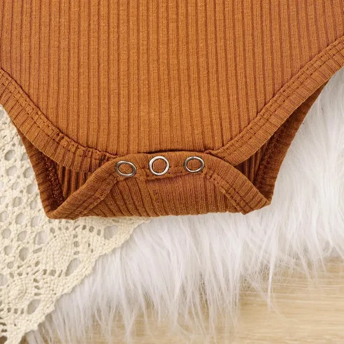 Miniatura 32 de Conjunto de ropa de bebé niña para bebé, mameluco de encaje blanco de manga larga + pantalones de mezclilla