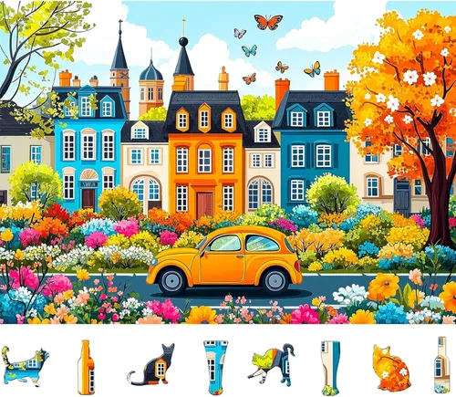 Miniatura 16 de Rompecabezas de 500 piezas para adultos - Rompecabezas de arte de animales de perro de piedra de playa para adultos, desafiante diversión familiar