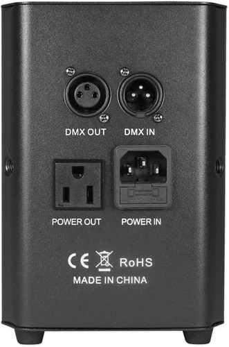 Miniatura 4 de Rockville RockWedge LED 54W RGBWA+UV - Luz Par alimentada por batería, DMX inalámbrico, recargable, diseño compacto, para DJs y eventos, 2 piezas