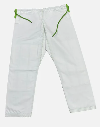 Miniatura 8 de Bjj Gi Jiu Jitsu Con Puntada Verde Bjj Gi Jiu Jitsu Kimonos Gi 100% Algodón Perl Tejido 450GSM