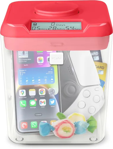 Miniatura 17 de Kitchen Safe: El Recipiente con Bloqueo por Tiempo, Cárcel para Celular, Caja de Bloqueo para Medicamentos, Rompe Malos Hábitos, Deja de Fumar, Deja