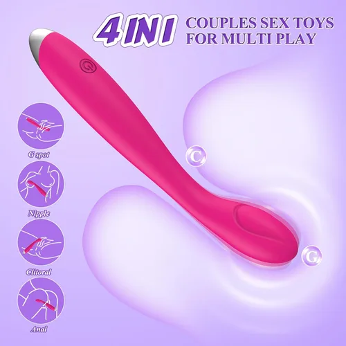 Miniatura 3 de Juguetes sexuales vibradores para mujeres con 10 modos de vibración, estimulador de punto G, vibrador femenino con silicona de grado médico e