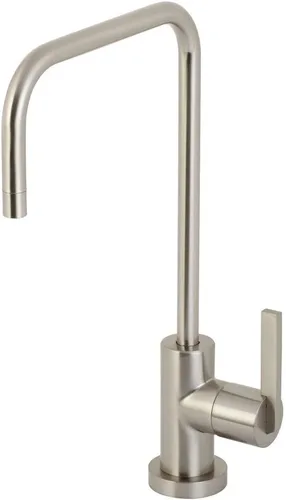 Miniatura 8 de Kingston Brass KS6191CTL Continental Grifo de filtración de agua de una sola manija, cromo pulido