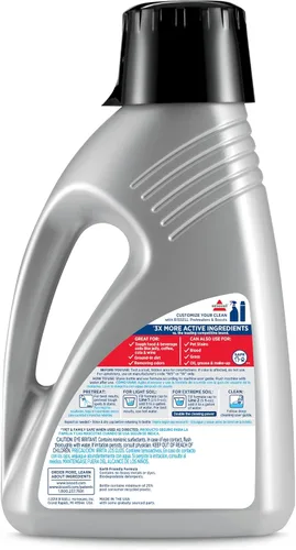 Miniatura 2 de Bissell PRO OXY - Solución de limpieza profunda para alfombras, para uso en limpiadores verticales de alfombras, 48 onzas, elimina la suciedad