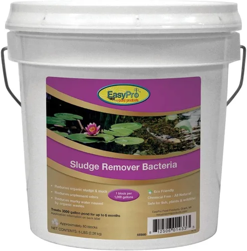 Miniatura 3 de EasyPro Pond Product SBB24 - Bacterias eliminadoras de lodos - Bloques de 24 unidades de 1 oz Dosis inicial y dosis de mantenimiento de hasta 1