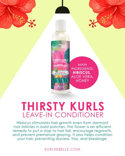 Miniatura 8 de Kurlee Belle Acondicionador sin enjuague Thirsty Kurls 8oz