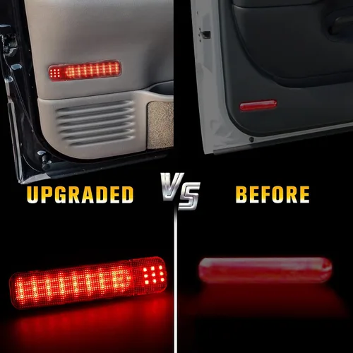Miniatura 5 de NDRUSH Panel de puerta interior LED RGB con luz de cortesía, compatible con Silverado/Sierra C/K 1500 2500 3500 Pickup Suburban Tahoe Avalanche