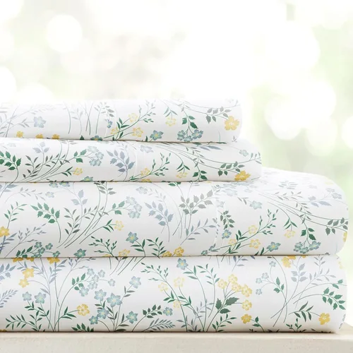 Miniatura 76 de Linen Market Sábanas para cama de tamaño King (azul claro) – Duerme mejor que nunca con estas sábanas King suaves y refrescantes – Bolsillo profundo